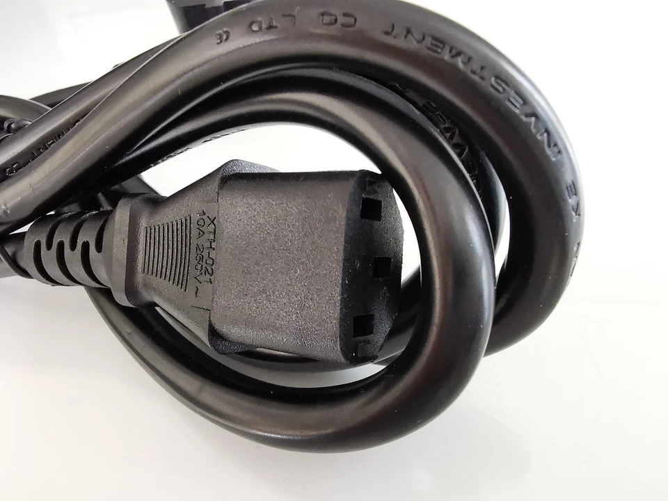 High Quality EU 3-Prong AC Power Cord Cable for Laptop power supply - Image 3 of 3