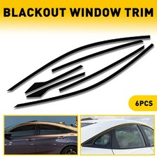 For 2016-2021 Honda Civic Sedan Glossy Black Chrome Delete Blackout Window Trim For 2016-2021 Honda Civic Sedan Glossy Black Chrome Delete Blackout Window Trim