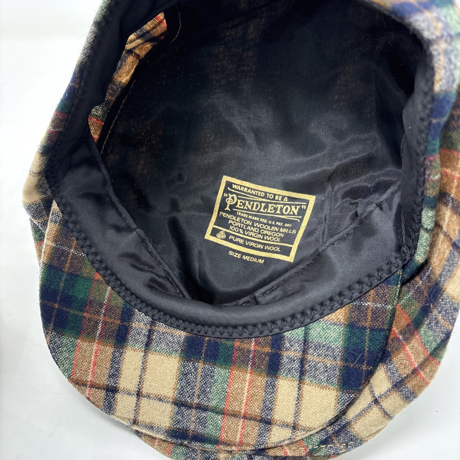 Pendleton Hat Flat Cap Fitted Mens M Multicolor P… - image 6