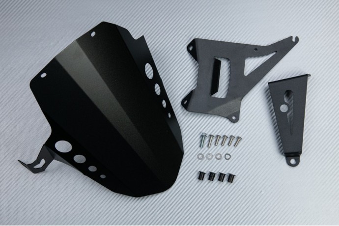 Garde boue lèche roue arrière alu noir Honda X-ADV XADV 750 RC95