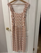 Kate Quinn Horse Print Sleeveless Midi Dress Size XXL