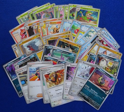 Pokémon pack de 50 carte EV10 FR sans double -Rivalités Destinées - Photo 2/2