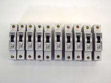 Lot of 10 Siemens 5SX21 C4 Circuit Breaker (10)