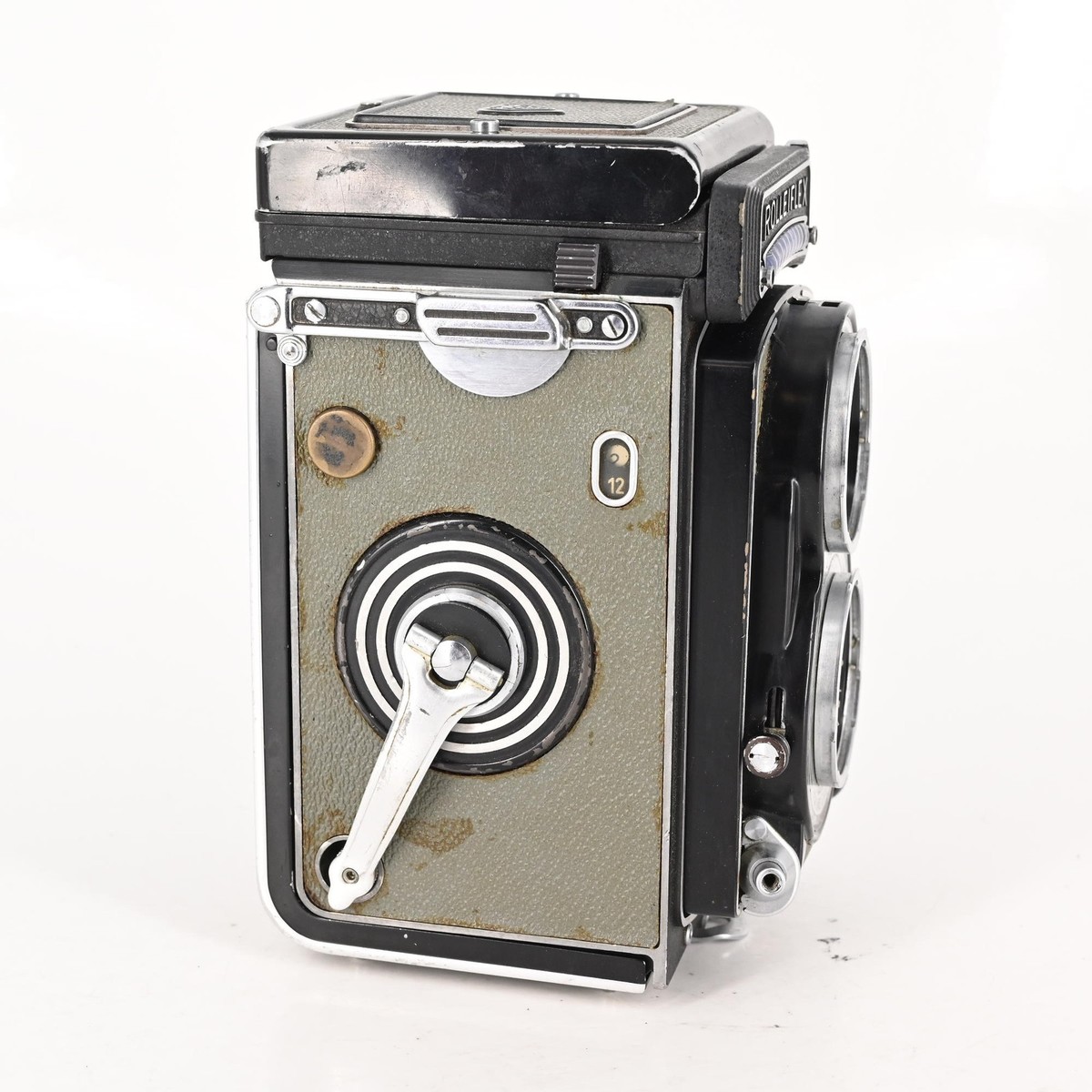 Rolleiflex T Model 1 TLR Film Camera w/75mm f3.5 Tessar Lens #388