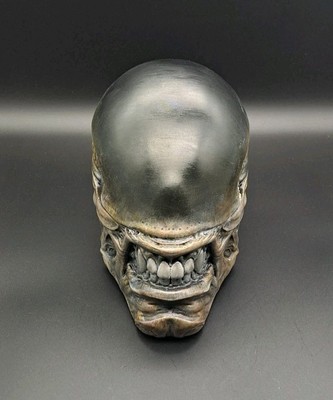 Xenomorph custom Maske Wand Deko Alien Kopf Monster Mask Giger Einzelstück