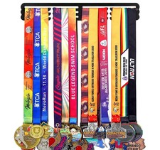 Goutoports Medaillenhalter Display Aufhänger Rack 15,75x2,36x0,1 Zoll, Hol05-p 