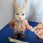 2 Ceramic Easter Rabbit Couple — photo 2