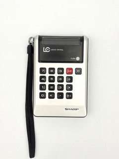 Sharp EL 805 Vintage Taschenrechner 1973 Weltweit erster LCD Rechner COS Tech