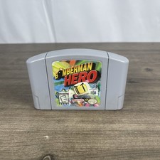 🔥Nintendo 64 Bomberman Hero N64 Authentic OEM Cartridge Only Tested Working