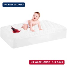 GRT 1 Pack Waterproof Crib Mattress 52x28x9 Inch Pack of 1 , White