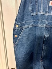 Round House Premium Bib Overalls 44 x 34 NWT - MADE IN THE USA