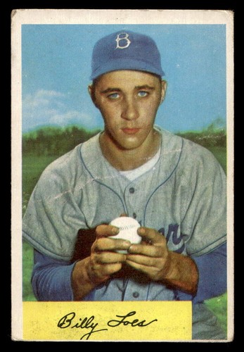 Billy Loes #42 1954 Bowman card