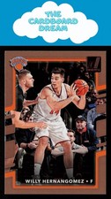Willy Hernangomez 2017-18 Donruss #99 New York Knicks