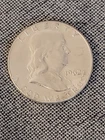 1962 Franklin Silver Half Dollar.   Lot 010