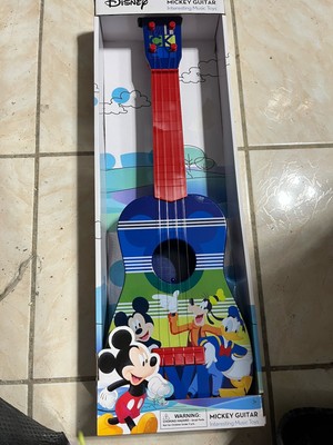 VTG Disney Mickey Mouse 22'' Toy Music Guitar Donald Goofy NEW NIB