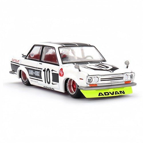Kaido House x Mini GT 1:64 Datsun 510 Street Team XMM V1- White #176 - Picture 2 of 6