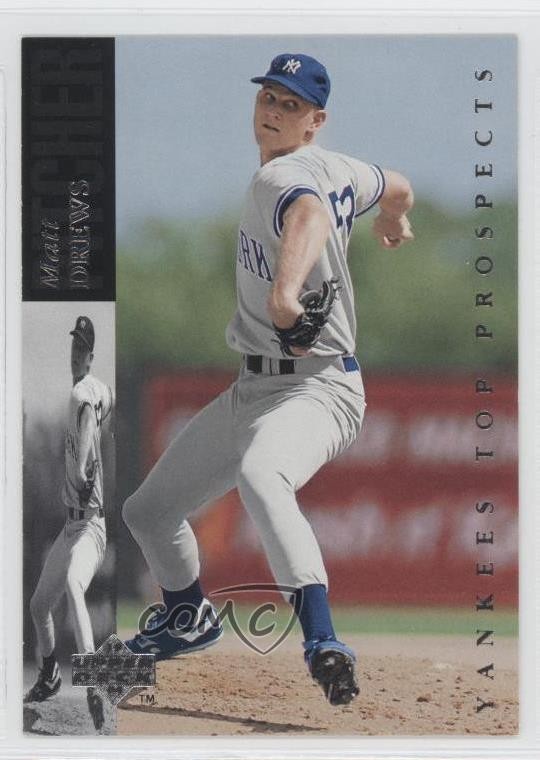1994 Upper Deck Minor League Baseball Matt Drews #107 Rookie RC g4j