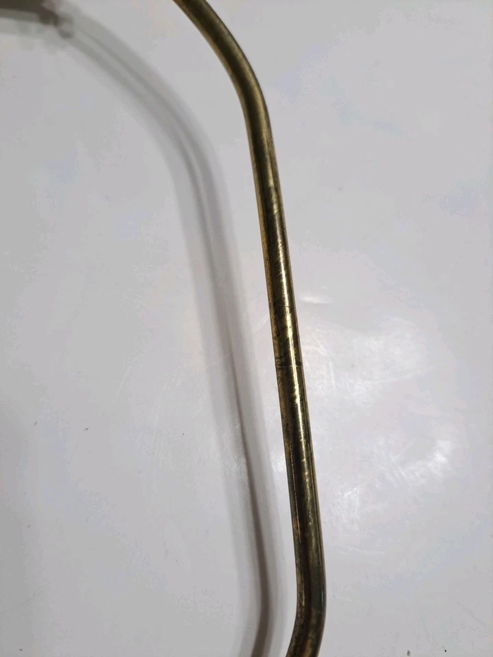 ARPA LÁMPARA TONO DORADO VINTAGE CON REMATE Foto 3 de 4