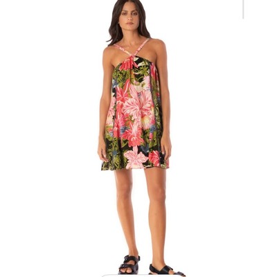 Maaji Neo Hawaiian Lusine Short Dress Size Medium NWT