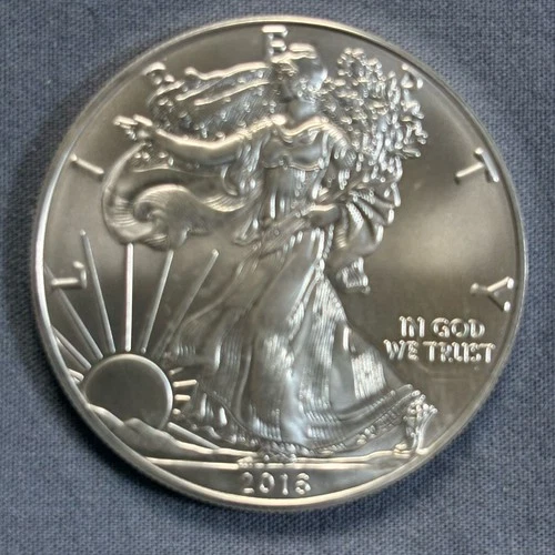 2016 American Silver Eagle $1 Coin 1 oz .999 Fine Silver BU US Mint
