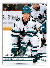 2025-26 Henry Thrun Upper Deck - San Jose Sharks