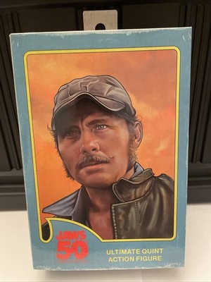 NECA JAWS 50th Anniversary Ultimate Quint Action Figure Factory Sealed Brand New