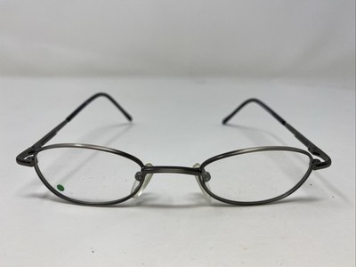 Kidco MINNOW SILVER 43-18-125 Metal Full Rim Eyeglasses Frame E826