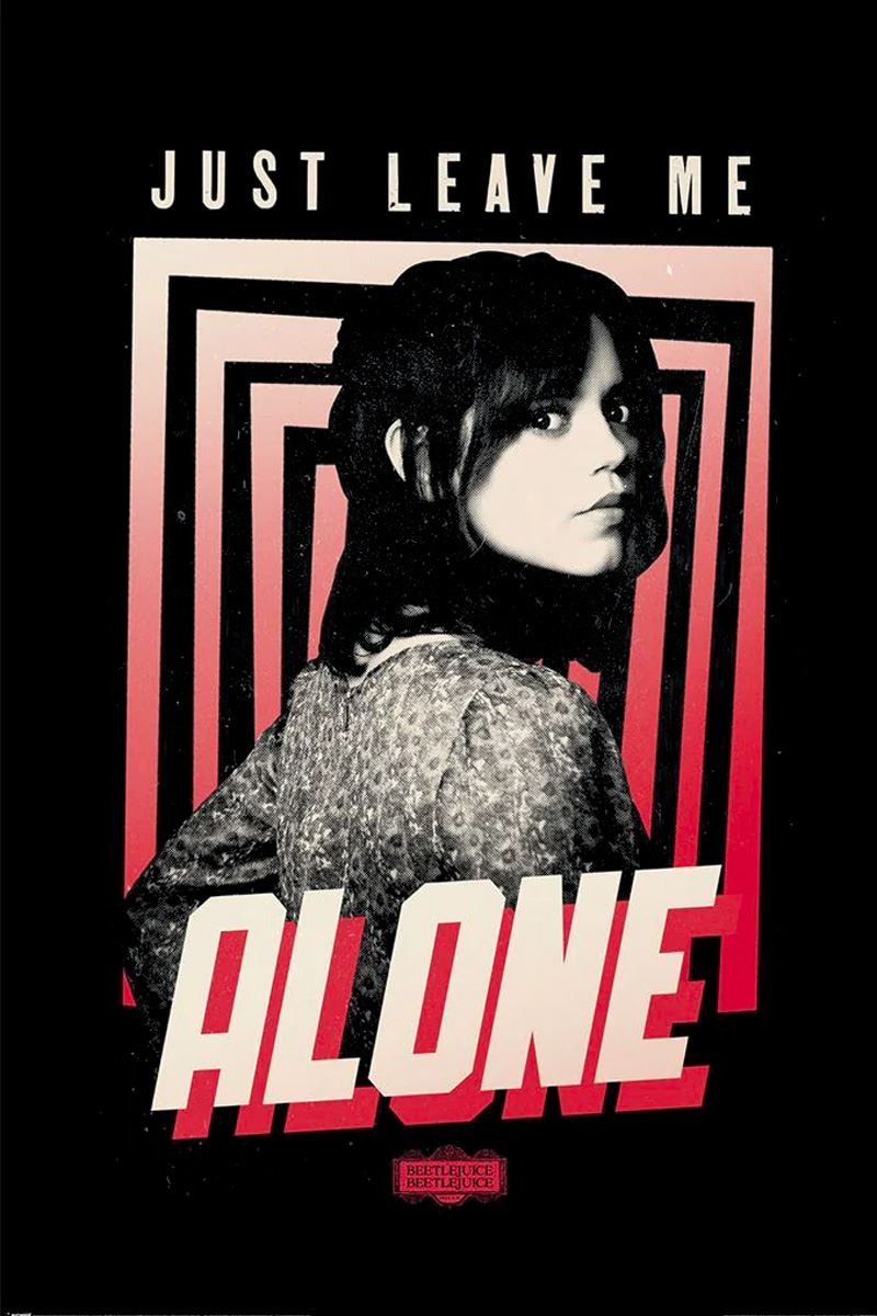 Beetlejuice 2 Just Leave Me Alone Maxi Poster - Laminated