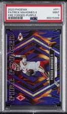 2023 PANINI PHOENIX FIRE FORGED PURPLE #FF1 PATRICK MAHOMES II 5/125 PSA 9