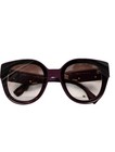 Fendi Purple Oversized Cat Eye Sunglasses — photo 1