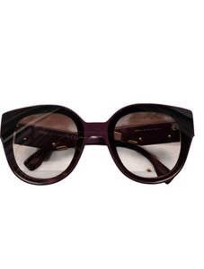 Fendi Purple Oversized Cat Eye Sunglasses