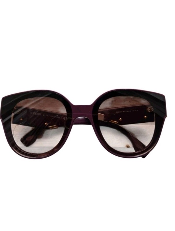 Fendi Purple Oversized Cat Eye Sunglasses
