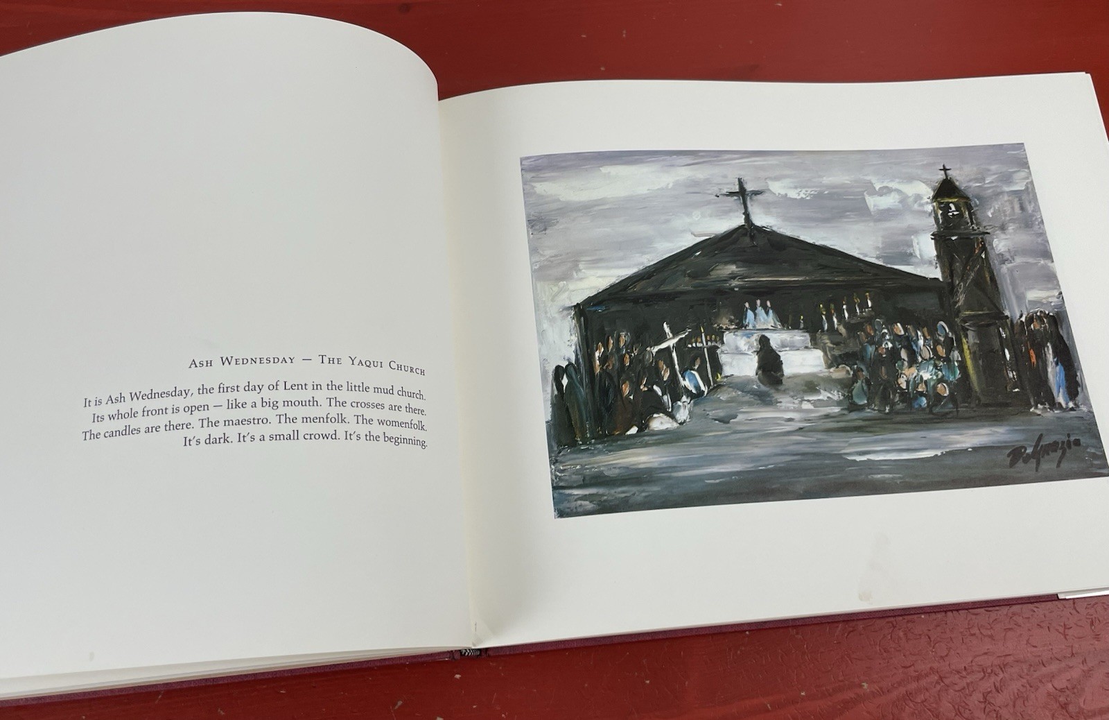 De Grazia Paints the Yaqui Easter SIGNED First Edition Hardcover 1968 UA Press