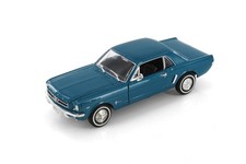 1964 Ford Mustang Coupe 1964.5 Turquoise Welly 224514d 124 Diecast Car