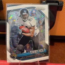 Torry Holt 2025 Panini Prizm #121 White Disco Prizm LEGEND