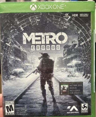 Metro Exodus: Day One Edition Xbox One (Brand New Factory Sealed US Version)