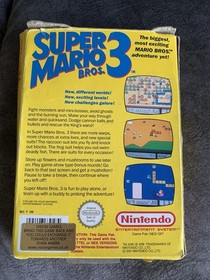 Super Mario Bros. 3 Nintendo NES PAL Boxed Game, No Manual, UK PAL Retro