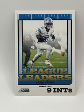 2025 Score League Leaders #7 Kerby Joseph