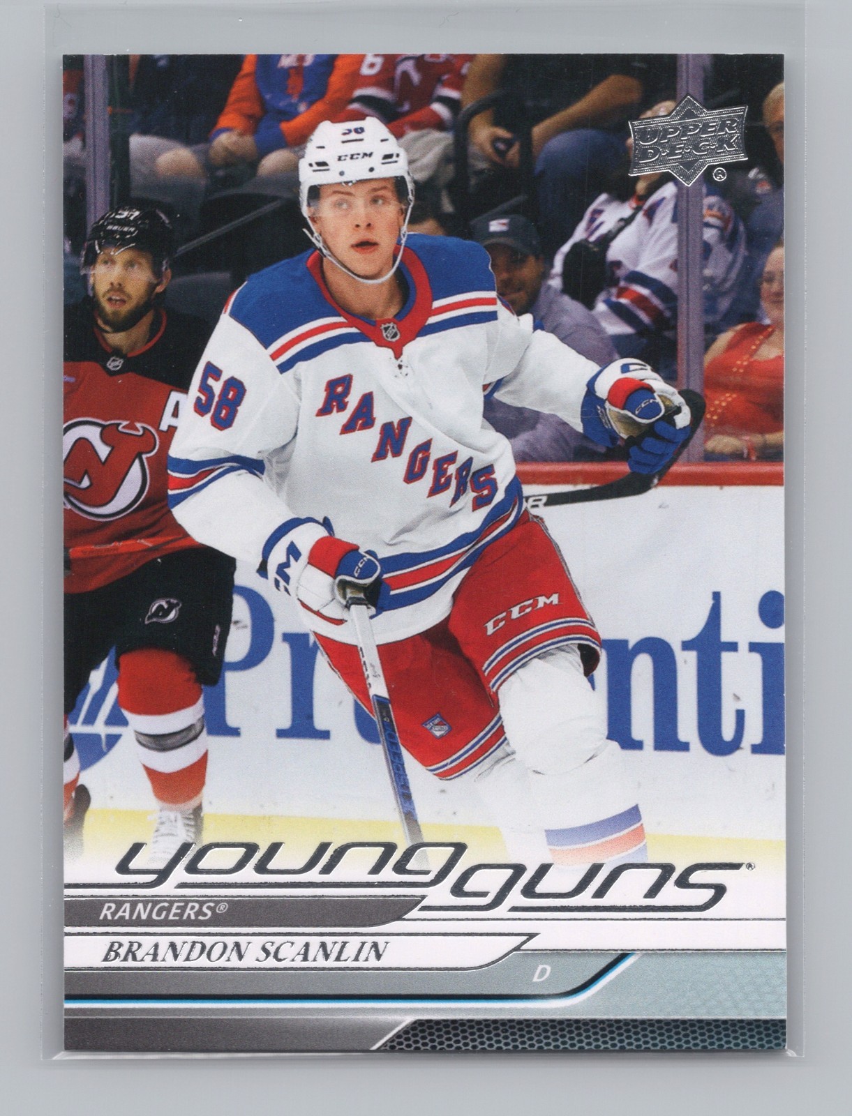 2024-25 Upper Deck Series 2 - Young Guns Brandon Scanlin #454 (RC) Rookie
