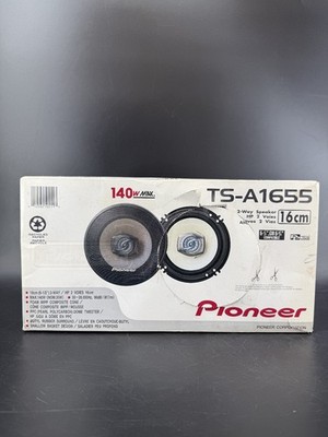 Pioneer TS-A1655 2-Way Car Speakers 16cm XL/UC Pair Open Box New
