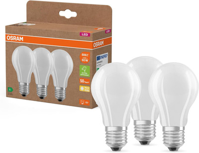 Osram Hocheffiziente LED Lampen Mit Energieeffizienz Klasse A, Vorteilspack Mit