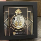 2021 Cook Islands Morgan & Peace Dollar 1 oz Silver 24K Gilded Proof  Coin