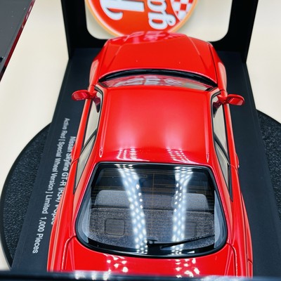 AUTOart 1/18 Nissan Skyline GT-R R34 1999 red V-Spec Special wheel