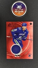 2008-09 SP Game Used #200 Henrik Sedin Red Jersey Patch Canucks