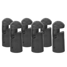 6 Pcs Trampoline Pole Screws Top Cover Covers for Metal Poles Caps