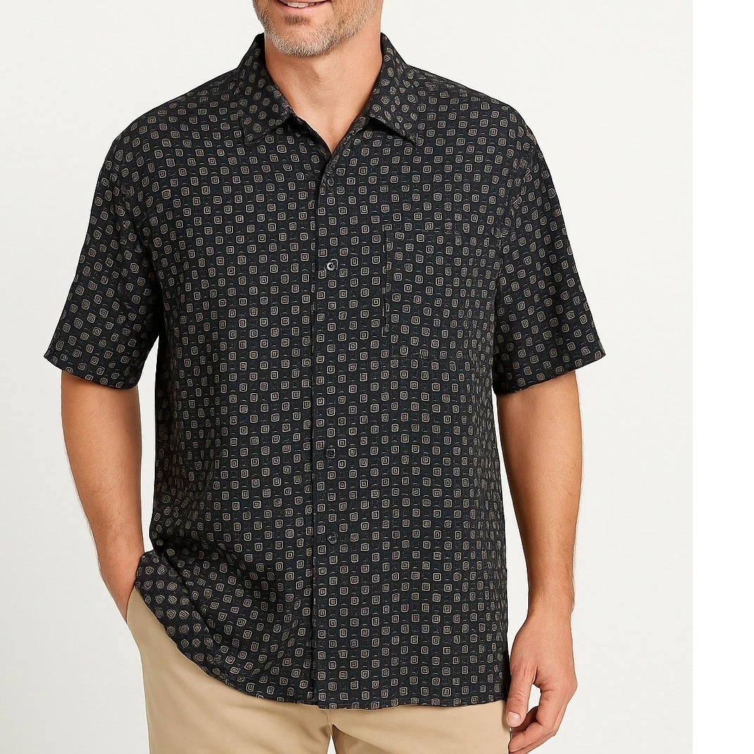 geoffrey beene short sleeve dress shirts Geoffrey Beene Men's Slim-Fit Sateen Stretch Dress Shirt