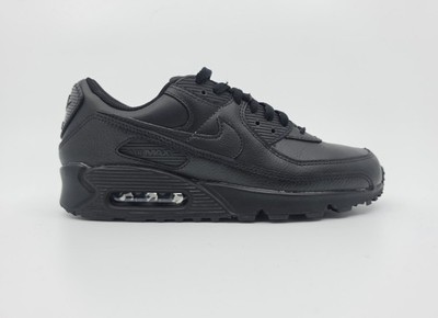 Nike Air Max 90 LTR Triple Black Leather Shoes Men s Size 9 CZ5594-001