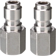 Pressure Washer Coupler, 1/4 Inch Quick Connect Plug to 1/4 Inch Female NPT Fitt