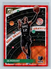 2023-24 Donruss #1 Ja Morant Zero Gravity Red Memphis Grizzlies