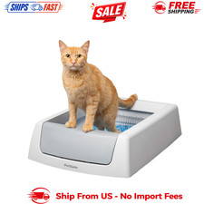 PetSafe ScoopFree Crystal Classic Self-Cleaning Litter Box, Odor Control